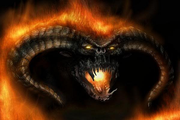 Барлог - огненный демон