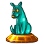 Голубая собака трофей